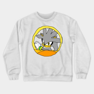 Silver Sonic icon Crewneck Sweatshirt